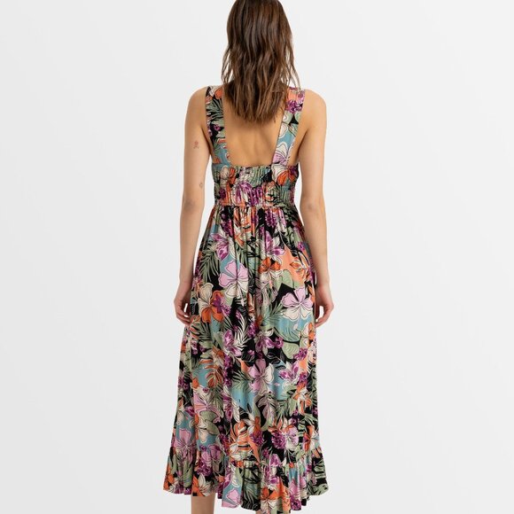 Floral Tripocal Roxy ankle length Dress - Picture 3 of 9